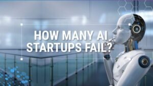 how many ai startups fail