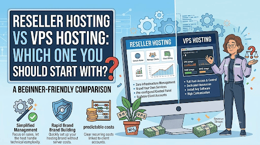 Reseller Hosting vs VPS Hosting: Which One You Should Start With?