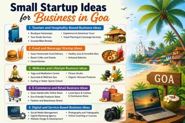 Small Startup Ideas for Business in Goa